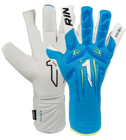 Rinat Ariete X Turf Adulto, Guanti da Portiere Blu, Taglia 9