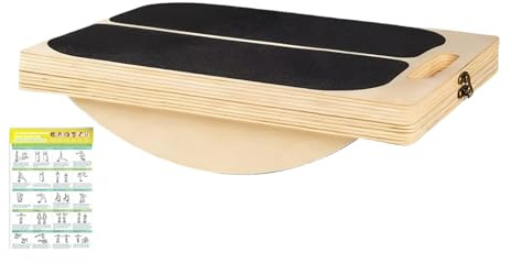 Estirador de pantorrillas - Tabla inclinada ajustable en 5 ángulos | Tabla de madera antideslizante estable para hombres mujeres, ideal para después del entrenamiento, en casa, para descansar pa