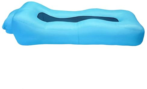 Inflatable Chairs, No-Pump Setup Sofa, Blow Up Couch for Camping, Easy to Use Outdoor Lounge for Fishing, Hiking, Beach, Picnic, Travel, Road Trip, Backyard, Lawn Party, Tailgating, Movie Night, Adult