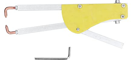 Pinzas de soldadura a tope con agarre cómodo, alicates de soldadura para chapa de acero de hierro, troqueles de soldadura a tope portátiles con aislamiento de tabla, accesorios de máquina de soldadura