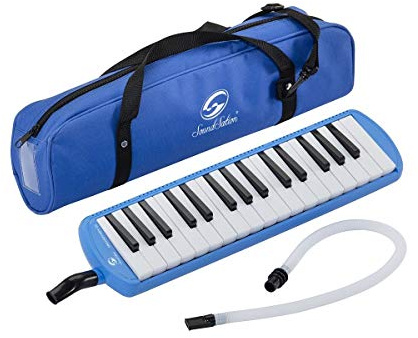 Melodica Didattica 32 Tasti Celeste Tipo Angel