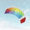 Skymonkey Windtrainer 2.3 Trainer-Kite/Lenkmatte 4-Leiner (inkl. Trainerbar) Ready 2 Fly- Spannweite: 230 cm [Multicolor]