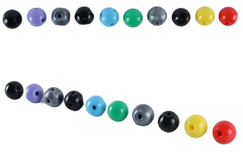 Alide Kit De Modelo Molecular De 323 Piezas, Kit De Modelo De Química Orgánica, Juego De Aprendizaje Con Un Conjunto De Fulerenos Para Profesores Y Estudiantes.