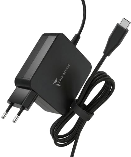 Alimentatore universale USB Type-C da 65W ideale per notebook, ultrabook, smartphone e tablet, tecnologia di ricarica rapida Power Delivery (PD)