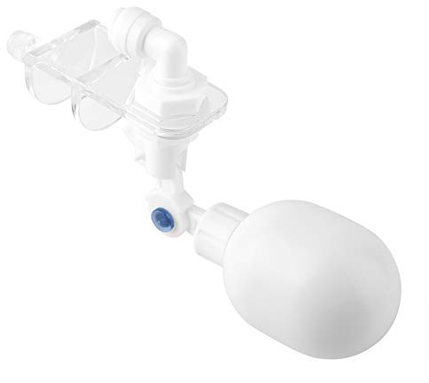 Riempitore di acqua automatico, regolatore di livello dell'acqua nonelettrico di plastica auto-top-off Montaggio valvola a galleggiante regolabile per serbatoio di pesci