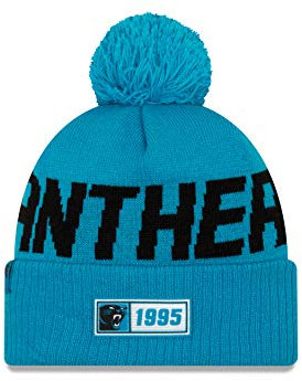New Era Herren Carolina Panthers Beanie, Bright Blue, One Size