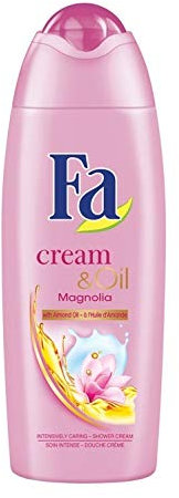 Fa Gel doccia da donna, crema & Oil Silk Magnolia, confezione da 3 (3 x 250 ml)