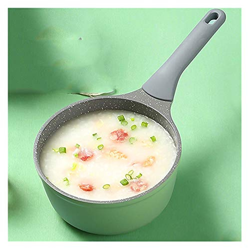 Green Series Soup Pot Suitable for Cooking Porridge, Milk, Instant Noodles and Fried Eggs