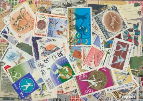 Prophila Collection Motive 50 Verschiedene Fechten Marken (Briefmarken für Sammler) Sport Sonstige