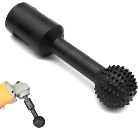 Aoyswuz 25mm Kugelfräser Holz Schnitzen Kohlenstoffreichem Stahl Kugel Rotationsfräser 14mm Schnittstelle Kugelkopfschleifer für 115/125 Winkelschleife