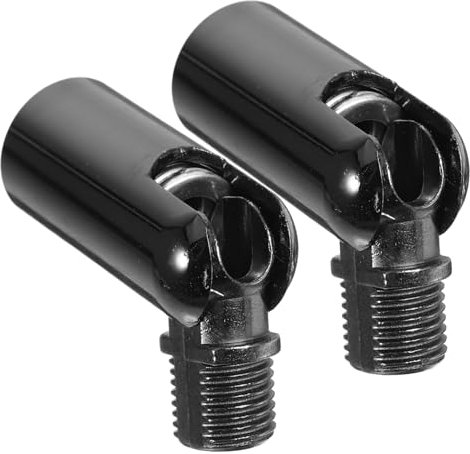 NULYLU 2stücke Drehbarer Sloped Ceiling Adapter Aus Langlebiger Legierung Elegant Verarbeitet Für Badezimmer Wandlampen Einfache Montage Verstellbare Winkel Für Flexible Beleuchtung