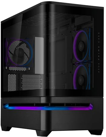 Asus - Boîtier AP202 Prime TG ARGB Noir