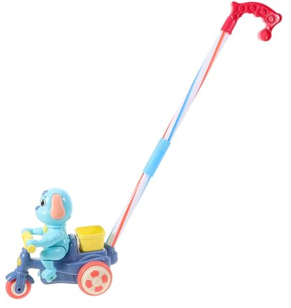 Toddmomy Girello per Ragazzo Ragazza Piccoli per Imparare Camminare Giocattolo Smontabile Musica e Luci Design Multiuso Altezza Regolabile per Supportare lo Sviluppo
