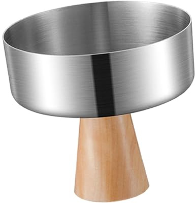 PawwJoy Elevated Ice Cream Cup Food Storage, Pudding Bowl, Fruit Salad Dish for Events and Dining, Multi- 400ml