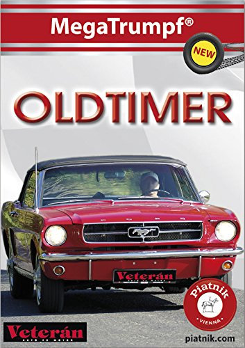 Piatnik 4253 - Quartett MegaTrumpf - Oldtimer, Kartenspiel, Neu