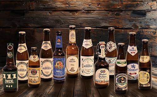 NOT JUST A BOX - Box Degustazione Birre - Beerbox con 12 bottiglie di Birra (Box Birre Tedesche)