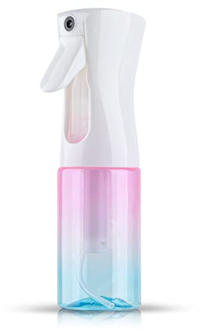 TANSHINE Curly Hair Products for Women Misting Spray Bottle Hair Mist Barber Accessories Water Mister Empty 6.8oz/200ml(Blue Pink)