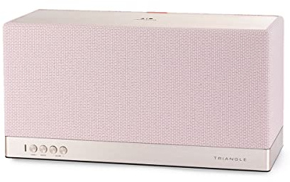 Triangle - AIO 3 connected speaker - All-in-one Bluetooth, Wi-FI & Wireless Multiroom compatible speaker - HD audio - Optical input - 2x 45W - 360 x 195 x 150 mm - Powder pink