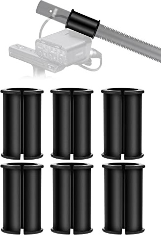 jidinung 6 Pack Microphone Shock Mount Spacer Rubber Tube Washer