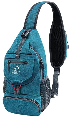 Waterfly Packable Small Crossbody Sling Backpack Foldable Chest Bag