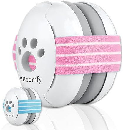 BBcomfy Casque anti bruit bébé, casque antibruit, casque anti bruit enfant, casque bebe, accessoire bébé naissance, bandeau anti-bruit