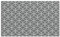 vidaXL Outdoor Teppich ARAKIL Grau und Weiß Polyester 300 x 500 cm