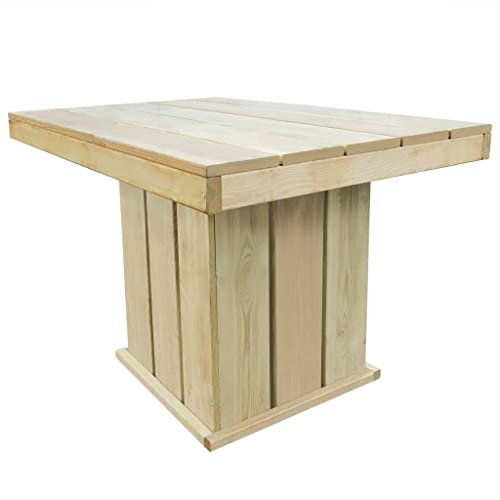vidaXL Kiefer Imprägniert Gartentisch Esstisch Holztisch Terrassentisch Balkon