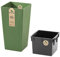 Pflanzgefäss mit INSERTO Prosper URBI ECO Square grüner Farbe L 11.4 x 19.5 x 19.5 cm 37.5