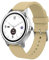 SMARTY2.0 - Smartwatch SW063C - Colore Beige - Assistente Vocale, Chiamate Bluetooth, 22 Modalità Sport, Monitoraggio Frequenza Cardiaca - Cinturino in Silicone