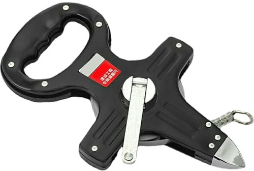 Metro a nastro da baseball, rullo doppio con piede e metro, resistente alle collisioni, con manovella per esperti, atleti leggeri e ingegneri