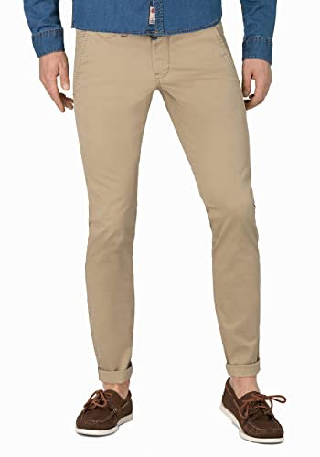 Timezone Herren Slim Jannotz Freizeithose, Chino Beige, 30W 32L EU