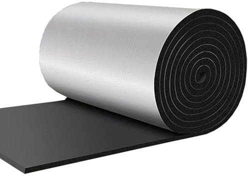 Pannelli Isolanti Termici per Esterni, Coibentati per Coperture Isolanti Nucleo in Schiuma, Pellicola Riflettente Adesiva Termosifoni, per Pavimenti Finestre Garage, Spessore di 5mm ( Size : 1mx3m )