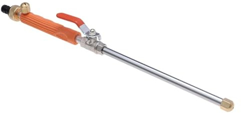 POPETPOP High Pressure Car Wash Water Gun Spray Nozzle for Garden Hose Spraying Lance Watering Wand Hose Nozzle Leak Heavy Duty