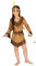 tectake dressforfun Mädchen Kostüm Indianerin | Wunderschönes Indianerkleid inkl. Gürtel und stylischem Haarband (5-7 Jahre | Nr. 300525)