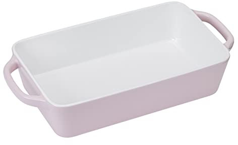 RESTO Fuente para Horno – Molde de lasaña – Molde para Pan – Rectangular de cerámica para Pan, lasaña, Brownie, etc. | (2,1 l – 340 x 73 x 172 mm)