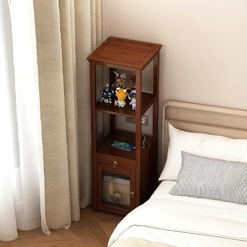 BRCYKRWY Vitrine pour Collection Vitrine De Curiosités Vitrine De Curiosités Vitrine Salle A Manger Armoire De Rangment Vitrine Salon pour Collection pour Chambre À Coucher,Salon,Bureau