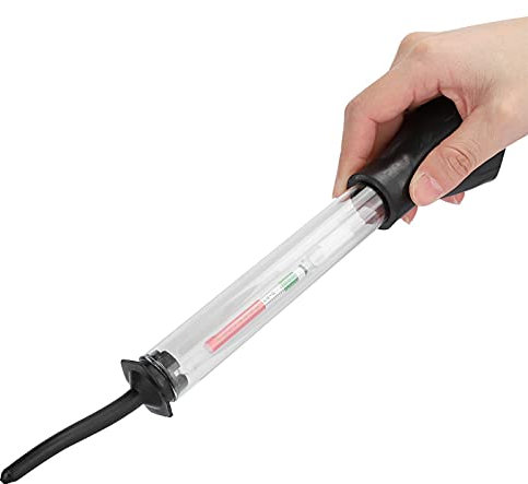Tester Antigelo per Auto 8 Pollici per densità del Fluido Elettrico in Gomma di Vetro a Rilevamento Rapido 'idrometro della Batteria Set di Tester per L'acido della Batteria