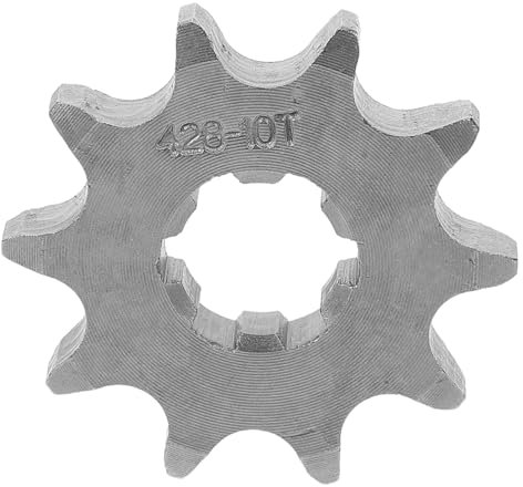 CHILDWEET 10t Piñón De Cadena Para Motor Horizontal Atv Sprocket De Dientes Accesorio De Motocicleta Off-road