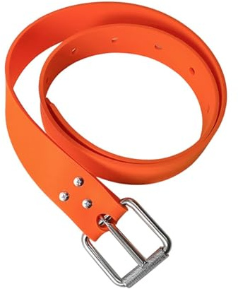 harayaa Silicone Diving Weight Belt Adjustable Heavy Duty Dive Weights for Scuba Counterweight Waist Belt with Metal Quick Release Buckle for Scuba Diving Snorkeling Freediving