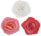 Dekora - Décorations Comestibles 36 Roses Variées en Gaufrette pour Gâteau, Multicolore