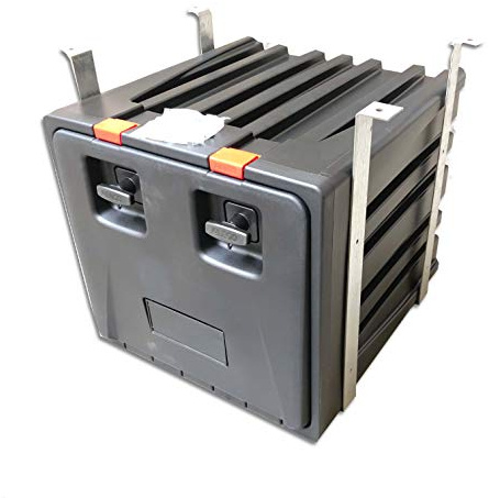 LKW 600er Werkzeugkasten B600 x H550 x T650 mm Staukasten mit umlaufende Halter