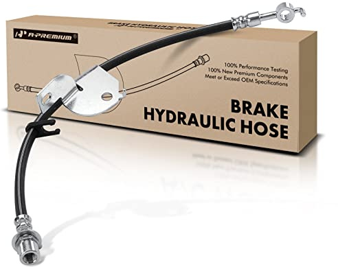 A-Premium Front Driver Side Brake Hydraulic Hose Compatible with Ford Models - For F-150 F150 2012 2013 2014