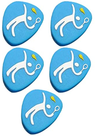 BDJXOZYH Amortiguador de vibración para tenis, amortiguador de tenis, amortiguador de tenis para deportes al aire libre, color azul, diámetro de 2,5 cm