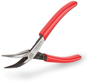 TEKTON Mini 45-Degree Long Nose Pliers | PMN11301