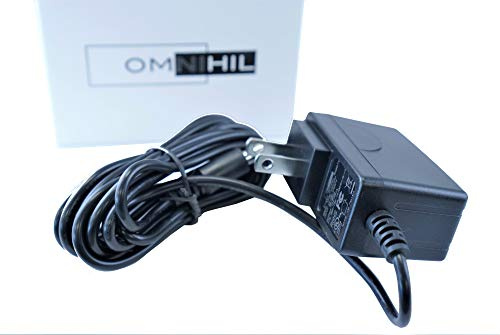 [UL Listed] OMNIHIL 8 Feet Long AC/DC Adapter Compatible with Luzan SCART to HDMI Converter Scart NTSC/PAL/SECAM Signal to HDMI 720P 1080P Converter Power Supply