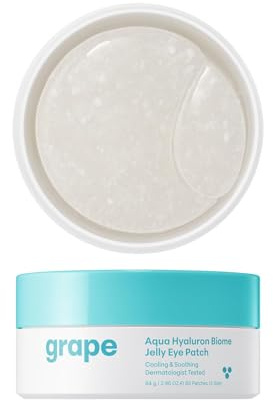 THANKYOU FARMER Grape Aqua Hyaluron Biome Jelly Eye Patch 60 Patches