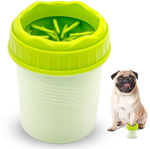 Pulisci Zampe Cane in Silicone - Lavazampe Per Cani Ideale per Cani Piccoli e Medi