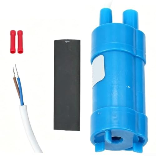 Cloudpower 12V/24V Husbilsvattenpump för Thetford för C200 C400, 860L/h toalettvattenpump med rör och hylsa för husbil 12VDC elektrisk styrsystem för campingbil (24V)