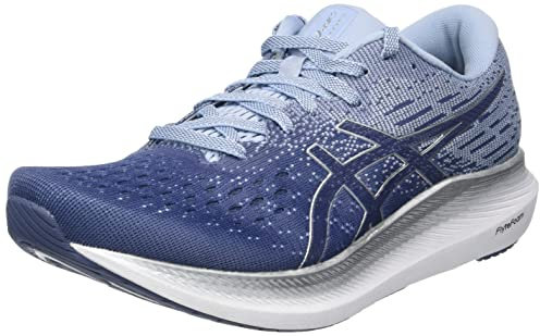 Asics Women's EVORIDE 2 Running Shoe, Thunder Blue/Pure Silver, 10 UK