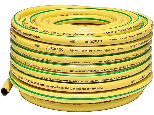 Wasserschlauch 3/4 - 50m | PVC Gartenschlauch gelb